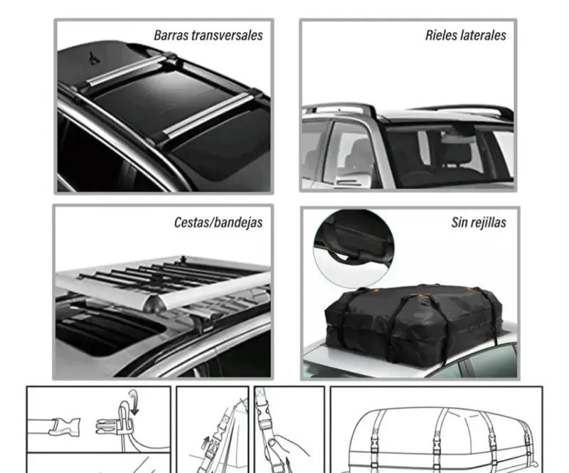 Bolso porta equipaje Auto Drive - 5