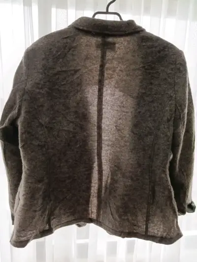 Blazer gris de lana - miniatura 4