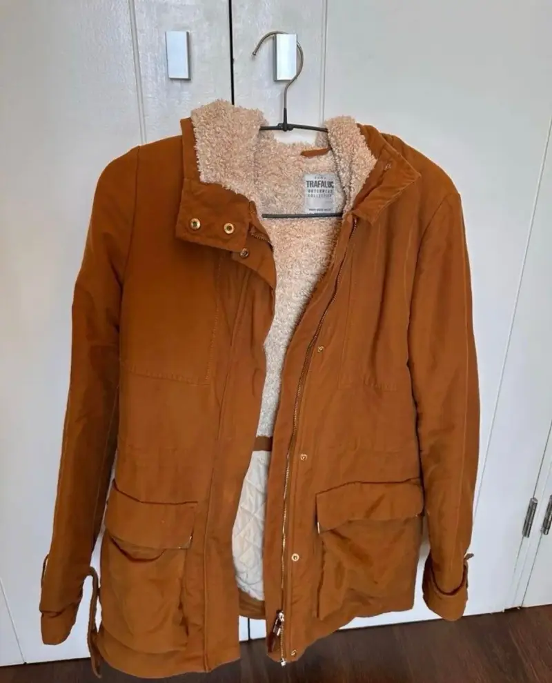 Parka marrón con interior de lana - 2