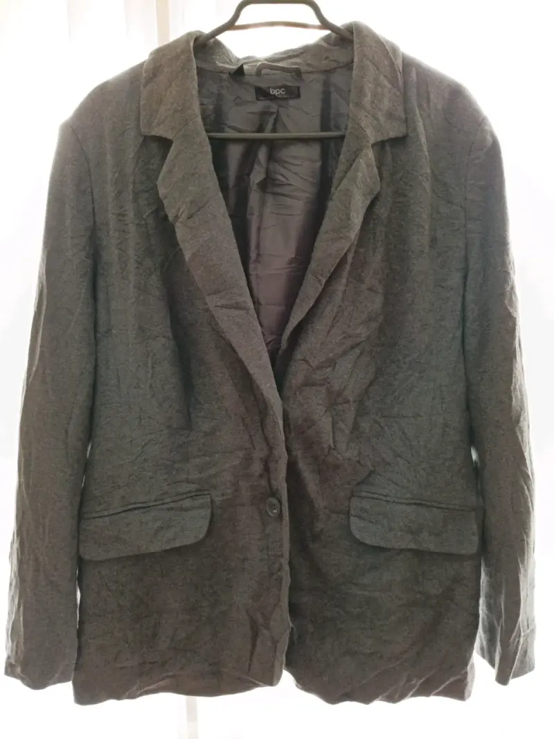 Blazer gris para hombre - 1