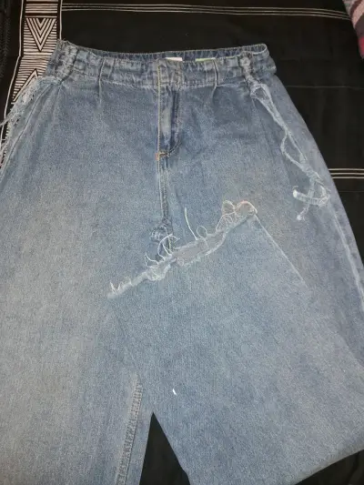 Jeans de mezclilla y short Ubrale - miniatura 1