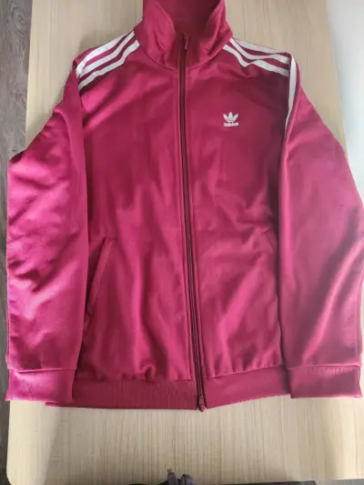 Polerón Adidas burdeo - miniatura 3