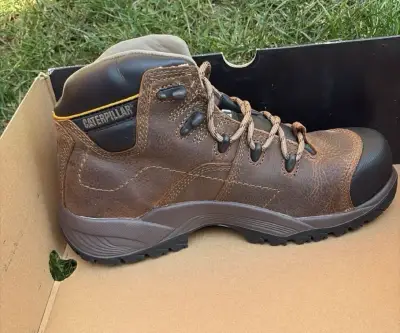 Botas de seguridad Caterpillar café - miniatura 3