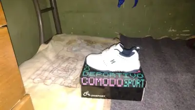Zapatillas deportivas blancas número 34 - miniatura 1