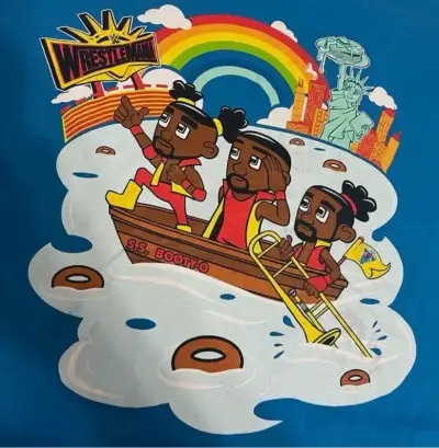 Polera original The New Day New Dream Whestlemania - miniatura 2