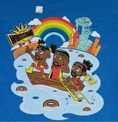 Polera original The New Day New Dream Whestlemania - miniatura 5
