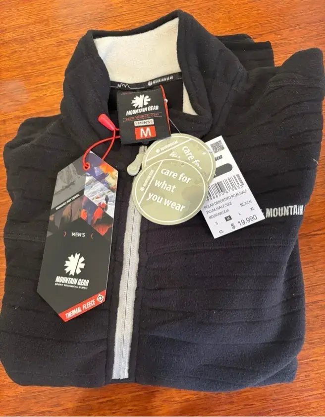 Polar térmico negro Mountain Gear