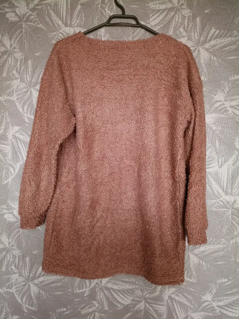 Cardigan de mujer rosado - 2