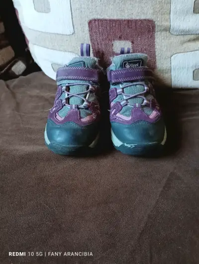 Zapatillas infantiles moradas - miniatura 1
