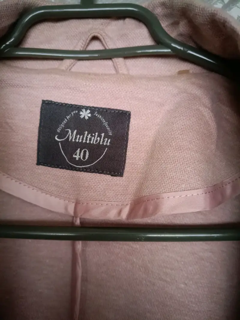 Blazer rosado mujer talla 40 - 3