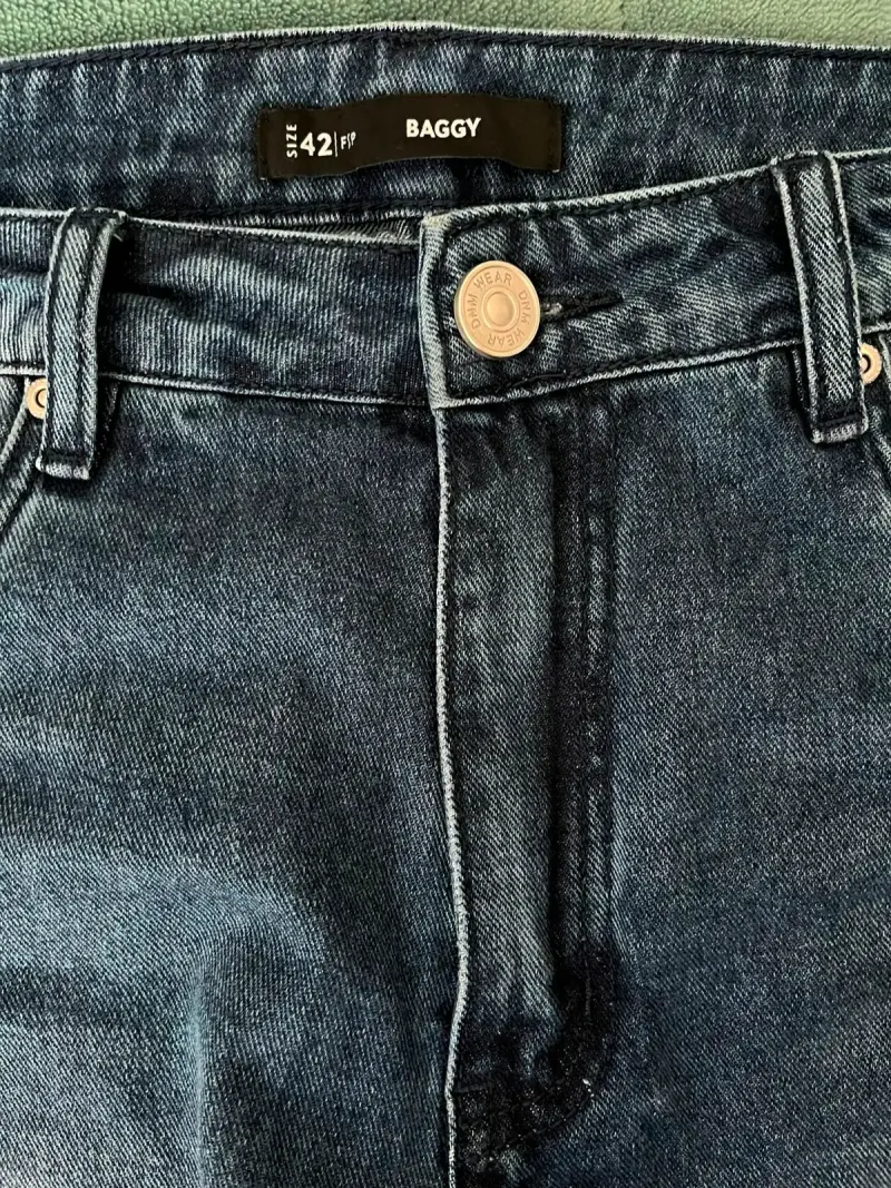 Jeans Baggy Azul Talla 42 – Muy Buen Estado - 3