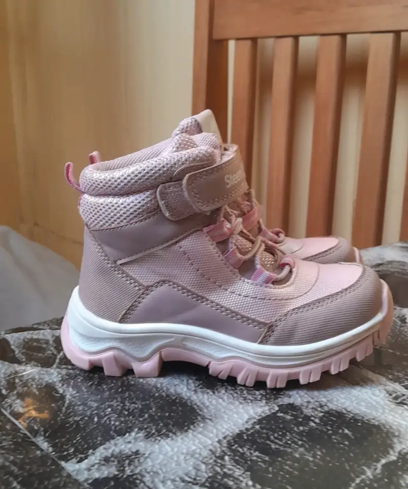 Botas infantiles rosas Steem Land - 2