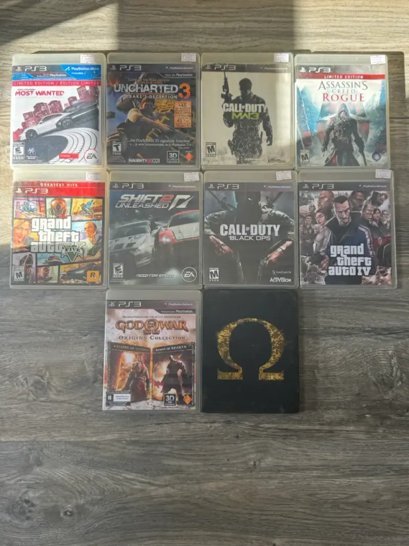 Lote de juegos PS3 variados