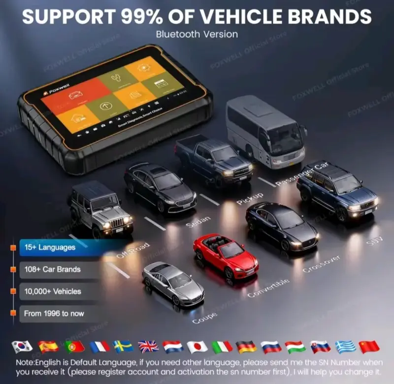 Scanner automotriz FOXWELL GT60 - 2