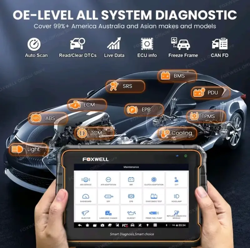 Scanner automotriz FOXWELL GT60 - 5