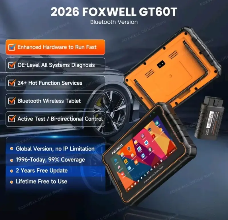 Scanner automotriz FOXWELL GT60 - 6