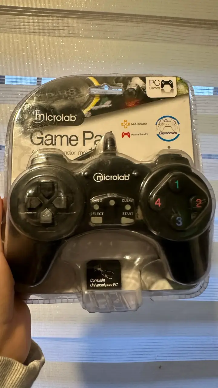 Gamepad Microlab para PC - 1
