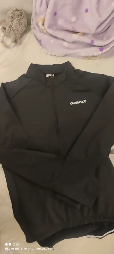 Chaqueta térmica ciclismo negra - miniatura 3