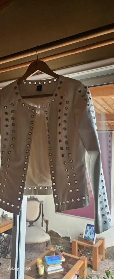 Chaqueta blanca con ojales, Mossimo! - miniatura 1