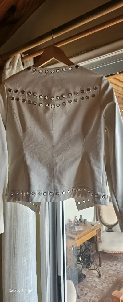 Chaqueta blanca con ojales, Mossimo! - miniatura 2