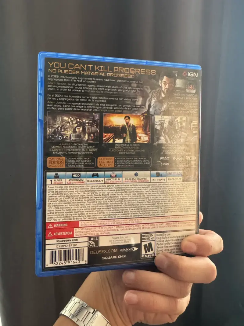 Deus Ex Mankind Divided PS4 - 2