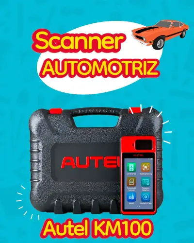 Scanner automotriz Autel KM100 - miniatura 1