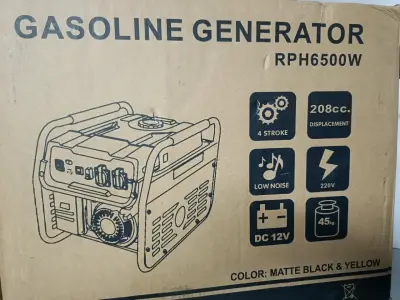 Generador eléctrico portátil amarillo - miniatura 2