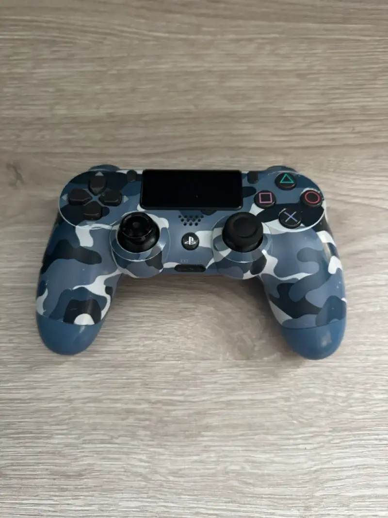 Control PS4 camuflaje azul para REPUESTO - 1