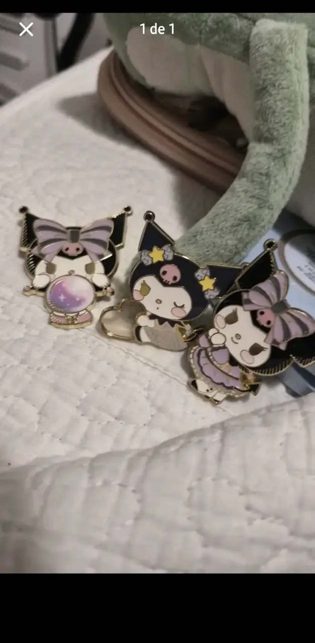 Pins de kuromi son 3 originales