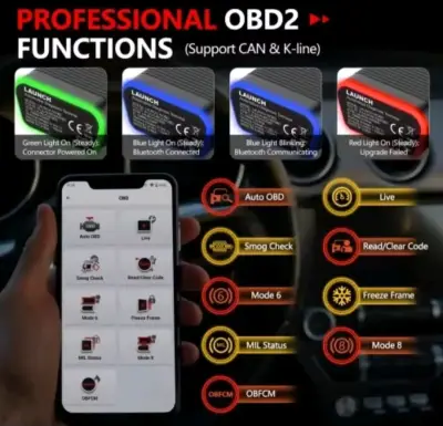Escáner Automotriz Launch AIOBD - miniatura 4