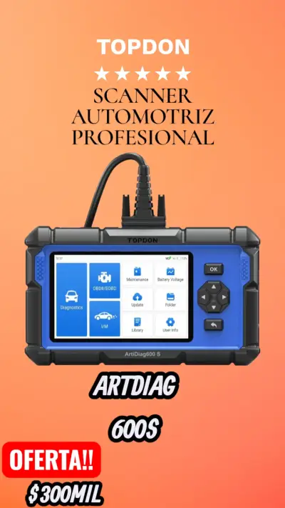 Scanner automotriz profesional Topdon - miniatura 1