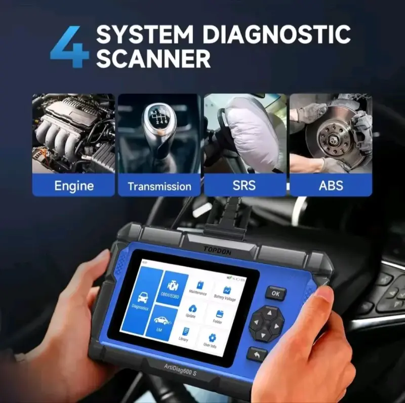 Scanner automotriz profesional Topdon - 6