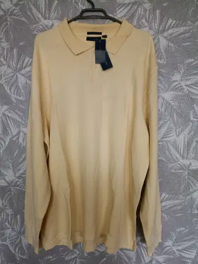 Polera polo beige nueva - miniatura 1