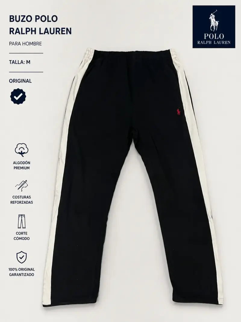 Buzo Polo Ralph Lauren negro para hombre - 1