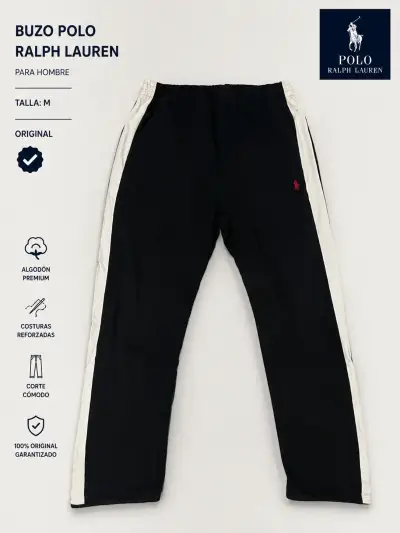 Buzo Polo Ralph Lauren negro para hombre - miniatura 1