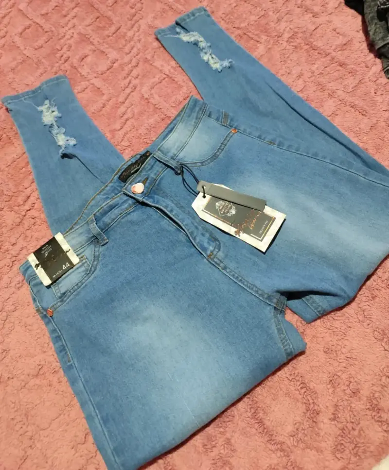 Jeans celestes nuevos - 5