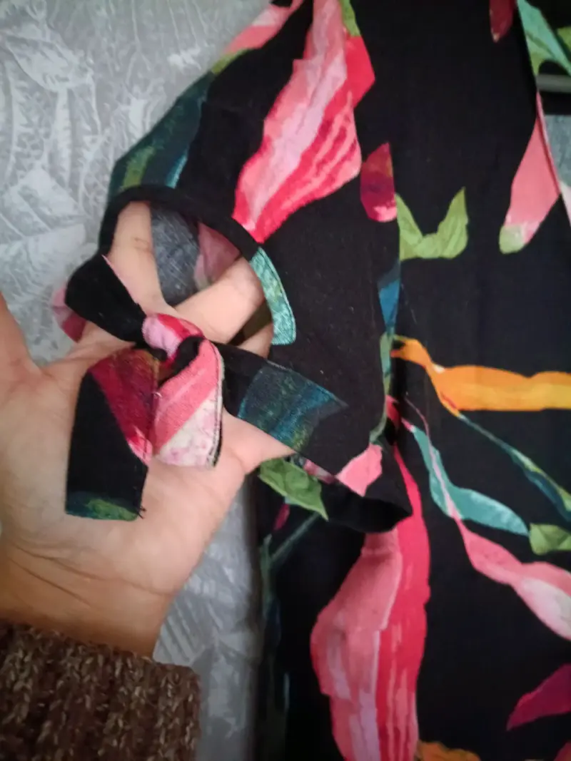 Blusa estampada tropical mujer - 3