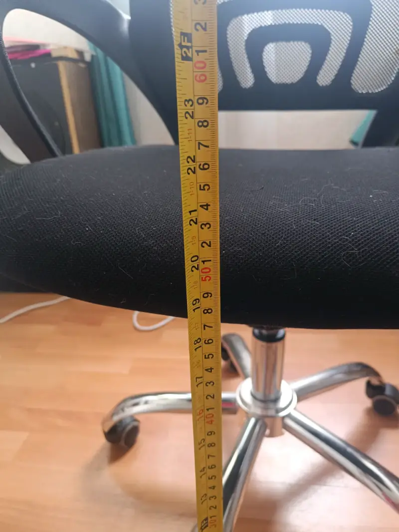 Silla de oficina negra - 5