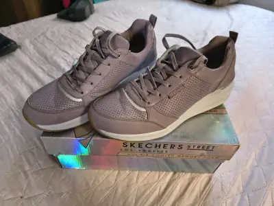 Zapatillas Skechers color lila - miniatura 4