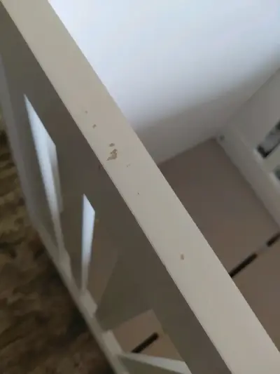 Cuna transición blanca de madera - miniatura 4