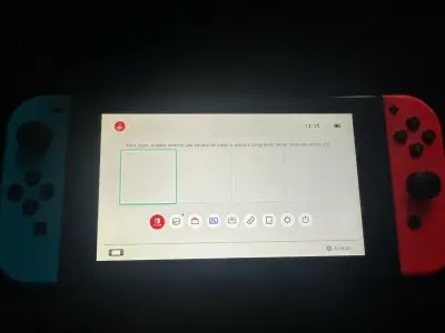 Nintendo Switch V1 Neon + Dock + MicroSD 128G - miniatura 3
