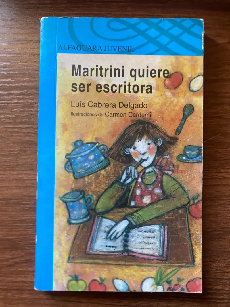 Libro Maritrini quiere ser escritora