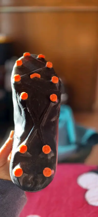 Zapatos de fútbol Phantom negros - miniatura 3