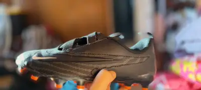 Zapatos de fútbol Phantom negros - miniatura 4