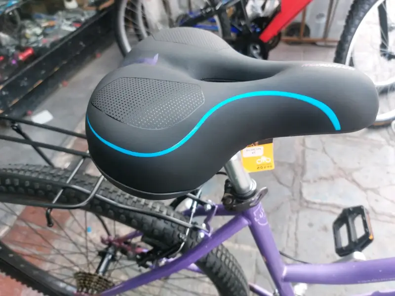 Bicicleta Oxford morada con canasto - 2