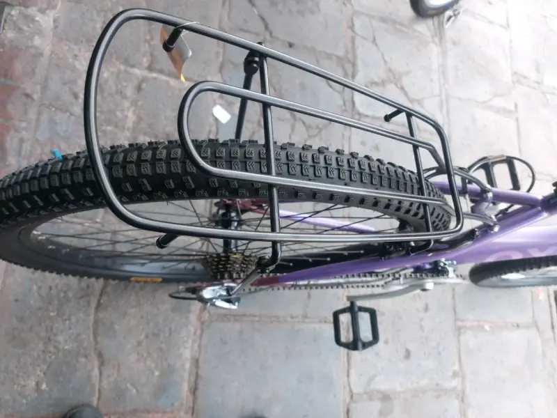 Bicicleta Oxford morada con canasto - 3