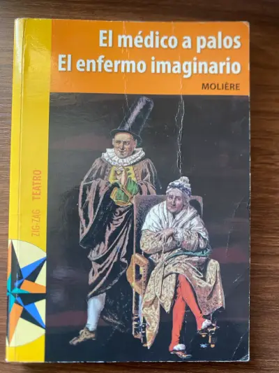 Libro el medico a palos el enfermo imaginario - miniatura 1