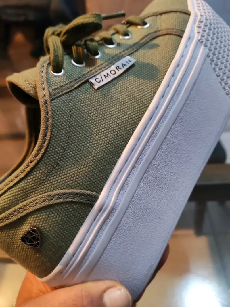 Zapatillas verdes plataforma CMORAN - 3