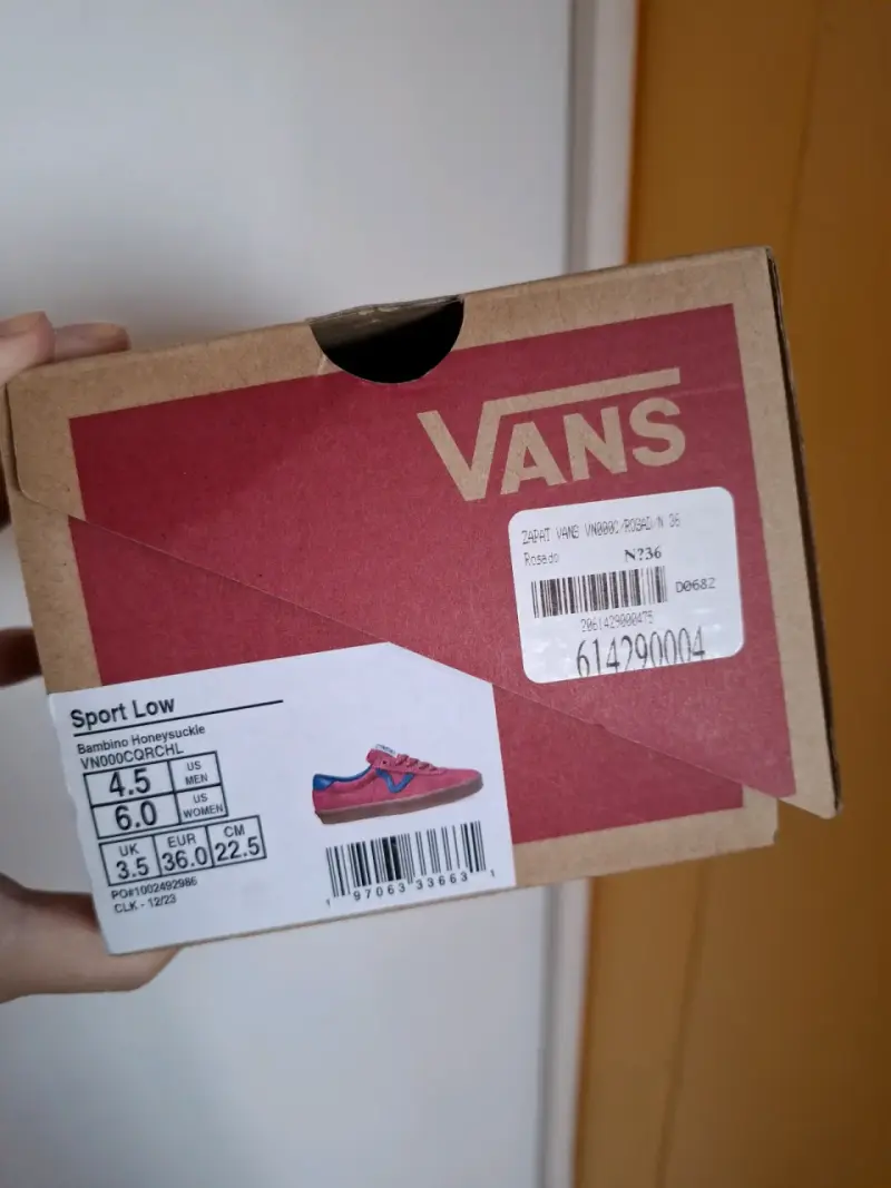 Zapatillas Vans Rosadas - 6