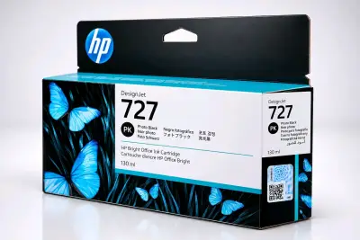 Cartucho de tinta HP 727 Negro fotográfico PK 130m - miniatura 2